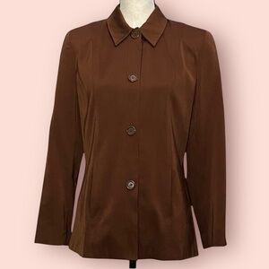 3/$10 Ann Taylor Blazer 6P Jacket Brown